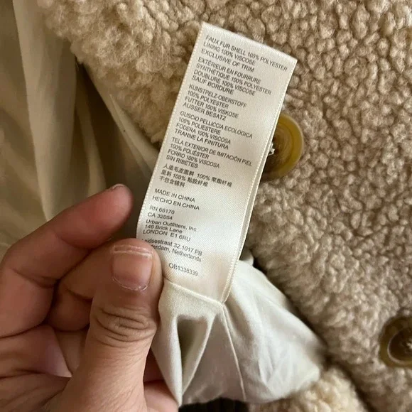 Free People We the Free Sherpa Varsity Jacket - Picture 10 of 10